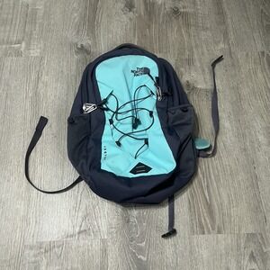 The North Face Backpack Jester Black Blue Laptop Pocket Travel Large